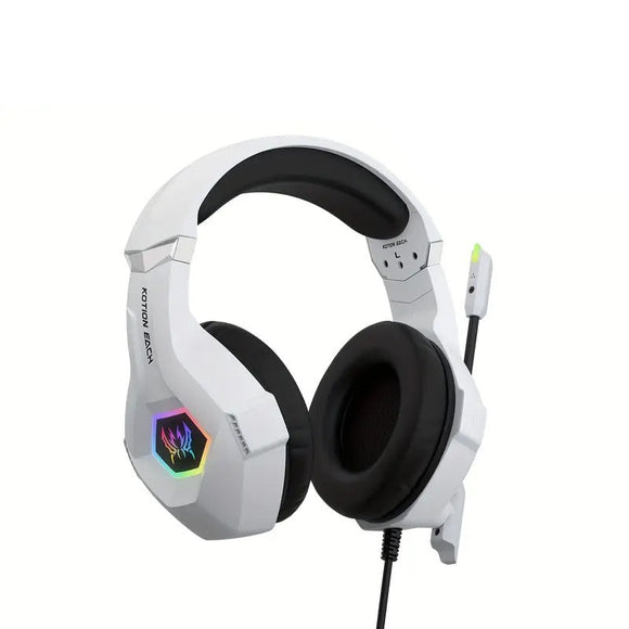 NNETM Wired Gaming Headset with RGB Lighting & Mic