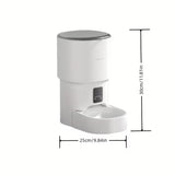 NNETM Smart WiFi Cat Feeder 4L Automatic Pet Dispenser