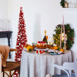 NNETM Red White Pop-Up Christmas Tree