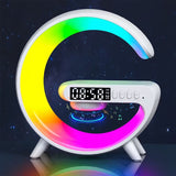 NNETM Wireless Bluetooth Speaker with RGB Light & Alarm