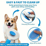 NNETM Dog Bath Brush Grooming Kit 6pcs with Gloves & Towel
