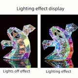 NNETM Halloween Glowing Ghost Neon Party Light Decoration