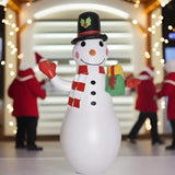NNETM Inflatable Christmas Snowman Yard Decoration