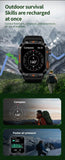 NNETM Outdoor Smartwatch with Compass and Fitness Tracker