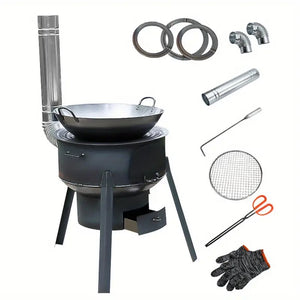 NNETM Wood Stove for Outdoor Camping