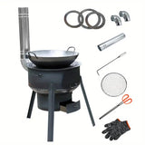 NNETM Wood Stove for Outdoor Camping