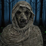 NNETM Scary Scarecrow Halloween Costume Set with Mask