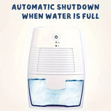 NNETM Compact USB Dehumidifier 1-10L for Small Rooms