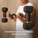 NNETM Adjustable Dumbbell Barbell Converter