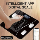 NNETM Smart Electronic Bathroom Scale with LCD Display