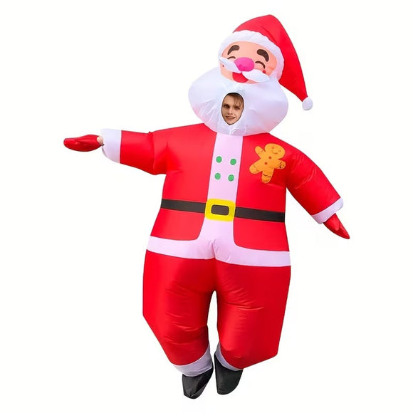 NNETM Santa Claus Costume Adult Party Outfit