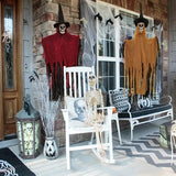 NNETM Halloween Skeleton Grim Reaper Hanging Decorations (2pcs)