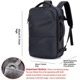 NNETM Travel Compression Backpack with Zipper Storage