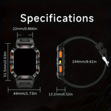 NNETM Men’s Sports Smart Watch with LED Flashlight