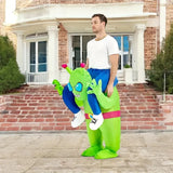 NNETM Alien Inflatable Riding Suit for Halloween Party Cosplay