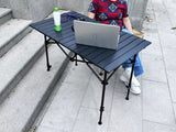 NNETM Iron Folding Camping Table