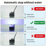 NNETM Halloween Fish Tank Mist Maker Witch Cauldron Spray