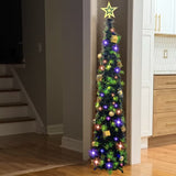 NNETM Pre-Lit Pop-Up Christmas Tree