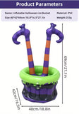 NNETM Inflatable Witch Bucket Halloween Party Cooler