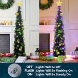 NNETM Pre-Lit Pop-Up Christmas Tree