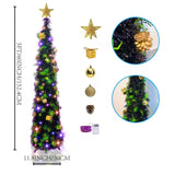 NNETM Pre-Lit Pop-Up Christmas Tree