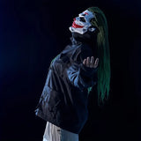 NNETM Joker Clown Costume Mask with Braids