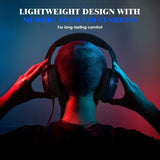 NNETM S20 Gaming Headset 50mm LED Mic