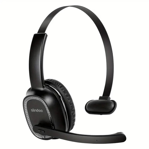 NNETM Wireless Noise Cancelling Headset for Office & Drivers