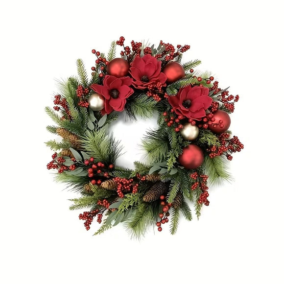 NNETM Vintage Christmas Garland Wall Hanging Decor