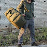 NNETM Outdoor Hiking Camping Backpack with Utility Pockets