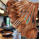 NNETM Teak Wood Cookware Set (10pcs)