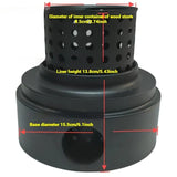 NNETM Outdoor Fire Pit Stove with Kettle