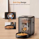 NNETM Automatic Pet Feeder with Touch Screen for Cats & Dogs