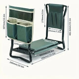 NNETM Foldable Garden Kneeler with Tool Bags (3pcs)