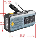 NNETM All-in-One Emergency Radio with Power Bank