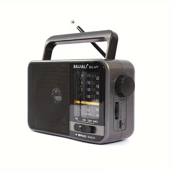 NNETM Portable AM/FM/SW Radio with Voice Recorder
