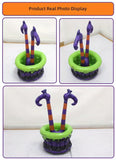 NNETM Inflatable Witch Bucket Halloween Party Cooler