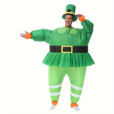 NNETM St. Patrick's Day Green Leprechaun Costume Set