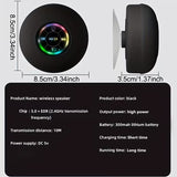 NNETM Wireless Speaker with Suction Cup & Bass Boost