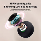 NNETM Wireless Speaker with Suction Cup & Bass Boost