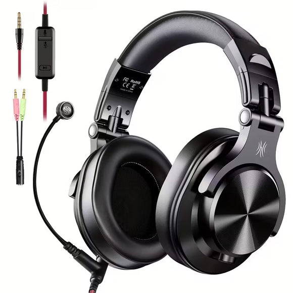 NNETM Studio & Gaming Headset with Boom Mic
