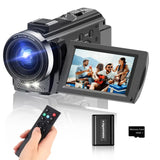 NNETM 1080P 24MP Digital Camera with 3.0" LCD