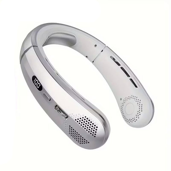 NNETM Hanging Neck Fan USB Rechargeable