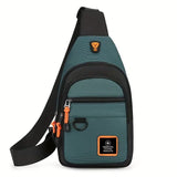NNETM Men’s Chest Bag Nylon Crossbody