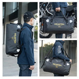 NNETM Waterproof Duffel Bag Roll Top Dry Saddlebag