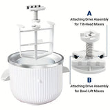 NNETM Ice Cream Maker Bowl Attachment for Kitchenaid Mixer