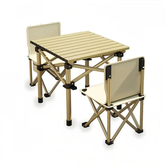 NNETM Portable Foldable Outdoor Table and Chair Set
