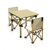 NNETM Portable Foldable Outdoor Table and Chair Set