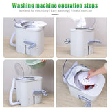 NNETM Manual Portable Washing Machine
