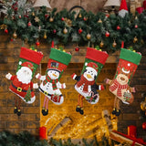NNETM Christmas Stocking Set Holiday Decorations (4pcs)